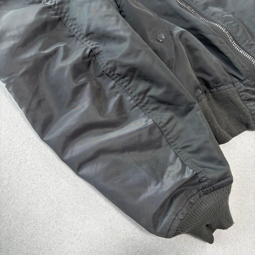 USA製 ALPHA INDUSTRIES ma-1 L 90s 短丈