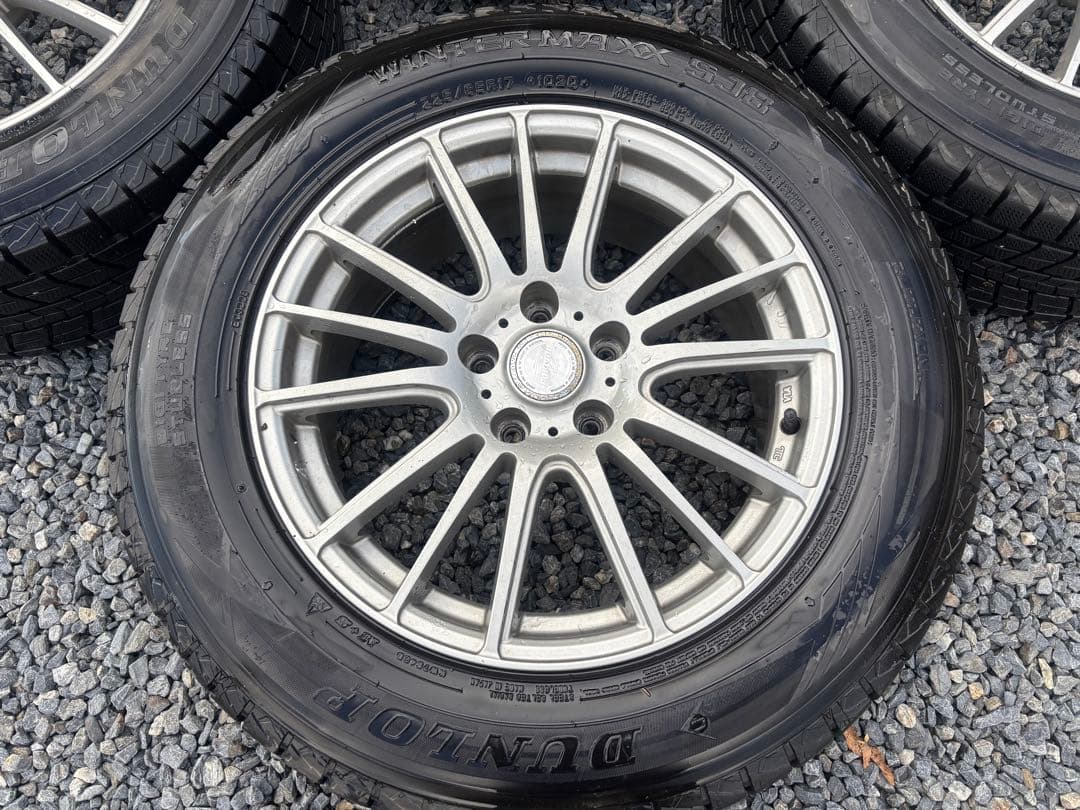 ▼スタッドレス■ダンロップS225/65R17冬用 トヨタ ハリアー■