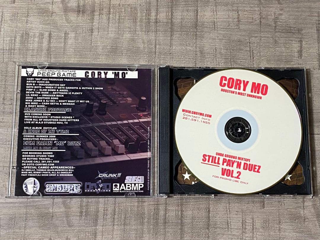 洋楽 Cory Mo UGK SUC DJ Screw G-RAP HIPHOP