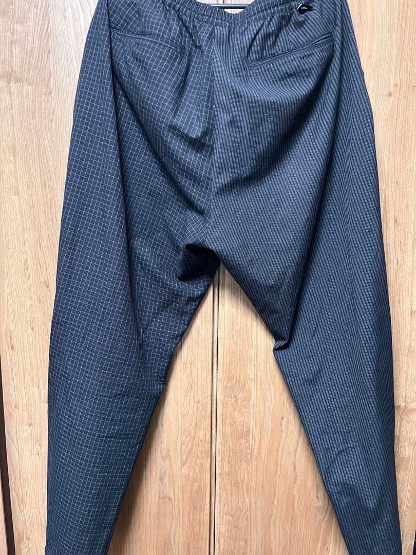 stussy セットアップ　ストライプ&チェック柄