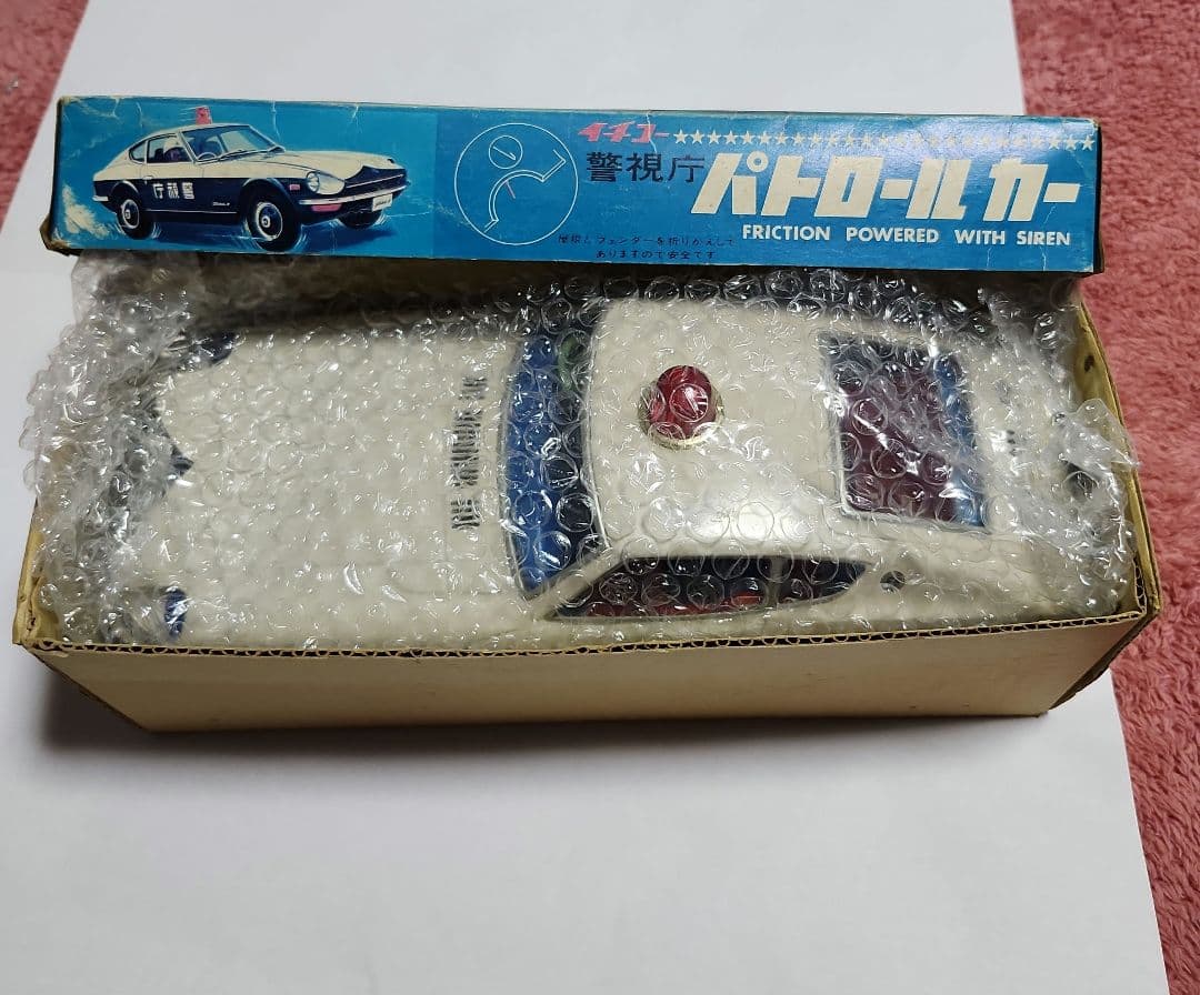 専用 イチコー ブリキ Zパトカー 日産 フェアレディZ 箱 珍品 昭和レトロ