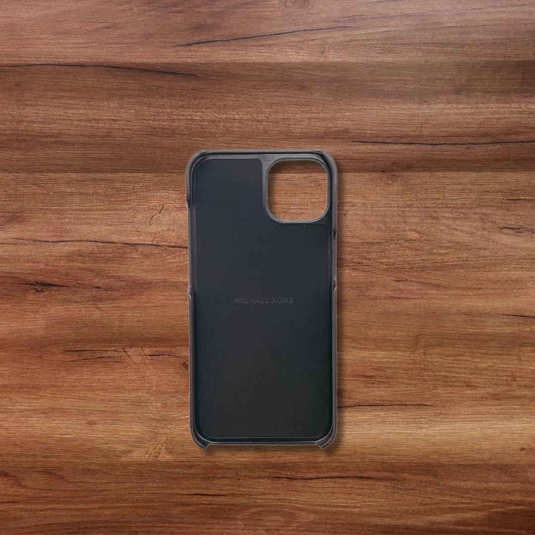 【新品未使用】マイケルコース iPhone13 対応 ケース ローズ ロゴ