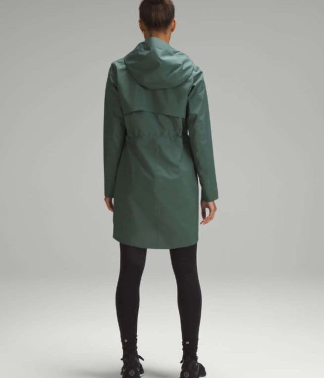 lululemon　ルルレモン　ロングコート　レインコート　撥水　6