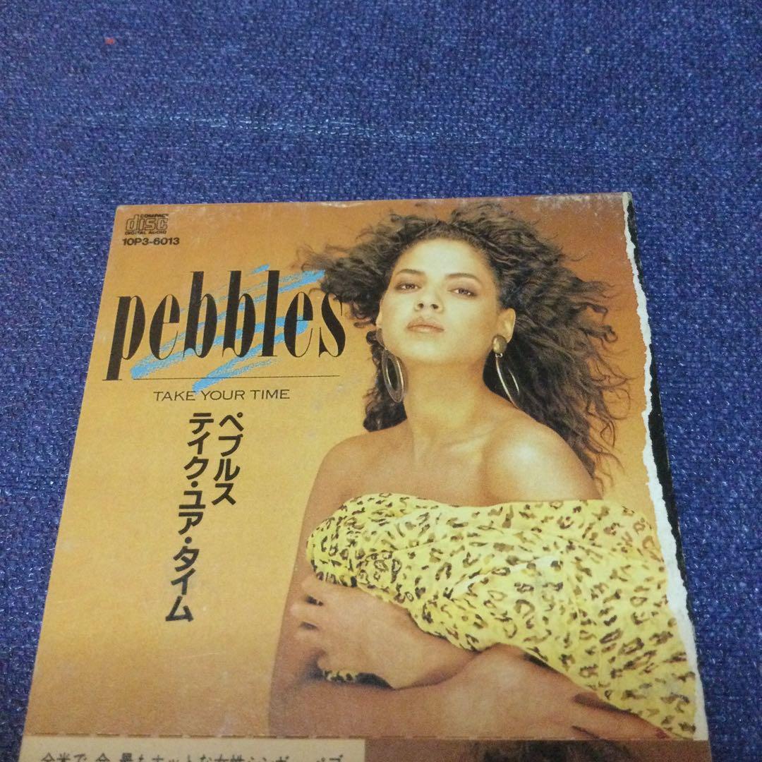 pebbles ペブルス /テイク・ユア・タイム　8センチ 8cmシングルCD