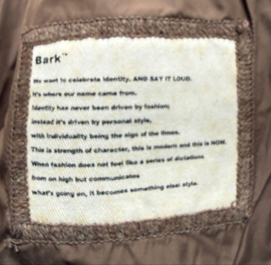 【良品★希少カラー】Bark セミロング・インナー付（黄：Ｓ）