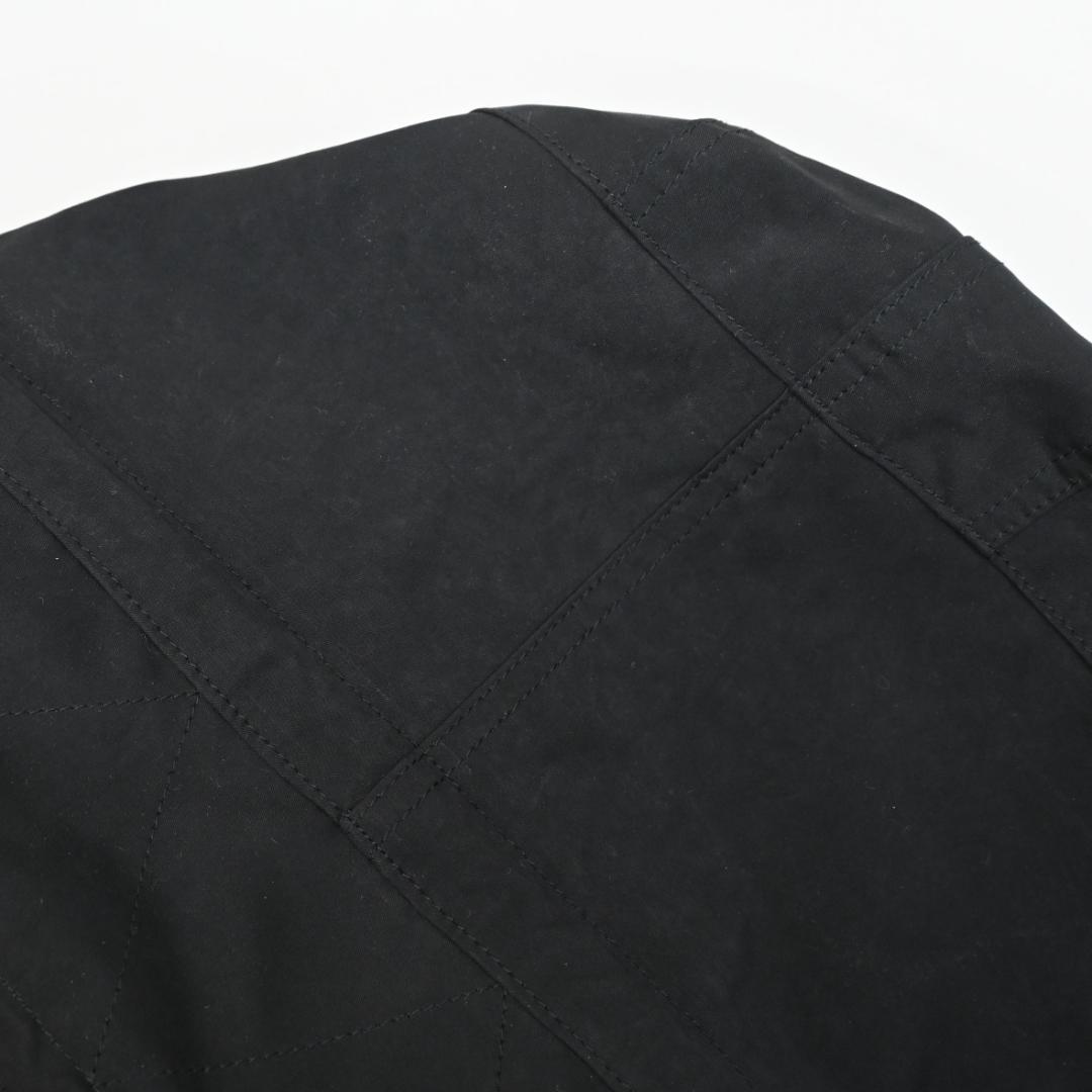 □ 44521★年 定価6.8万 リラクス ロングモッズコート 34 ブラック