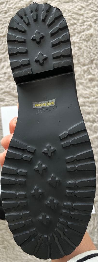 Le Talon 3.5cmトラックソールフィットショートブーツ　Mサイズ