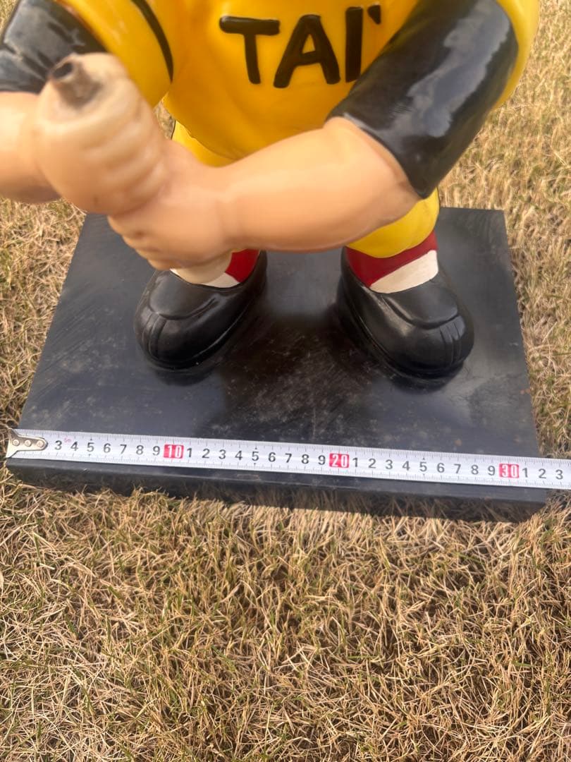 【昭和レトロ】野球少年 店頭ディスプレイ人形 約46cm 看板 マスコット