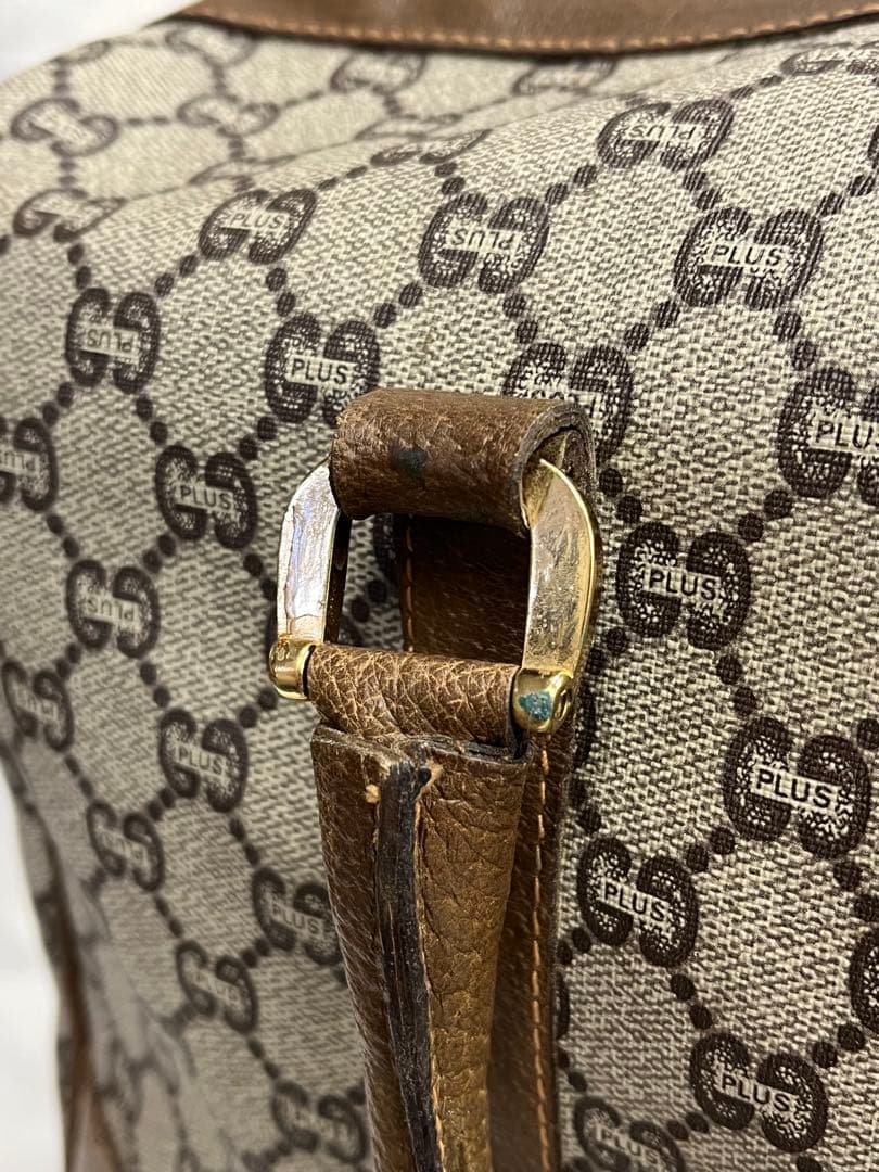 GUCCI Plus オールドグッチ　ヴィンテージ　ハンドバッグ　ボストン