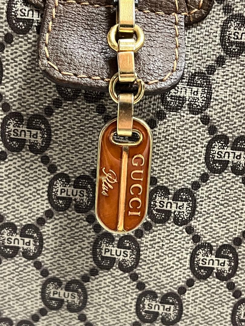 GUCCI Plus オールドグッチ　ヴィンテージ　ハンドバッグ　ボストン