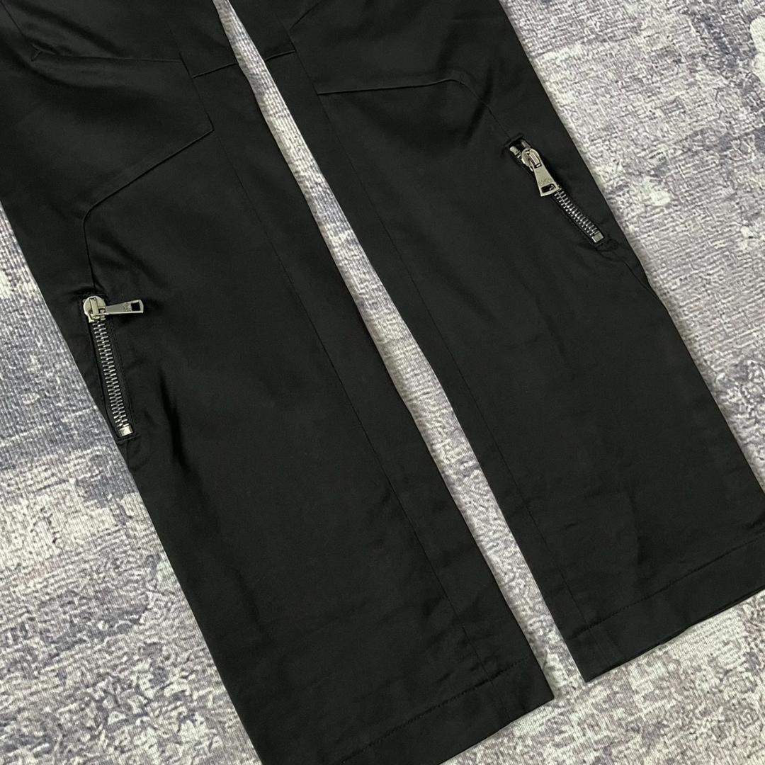 【Y2K】Dolce&Gabbana pants zip black 00S