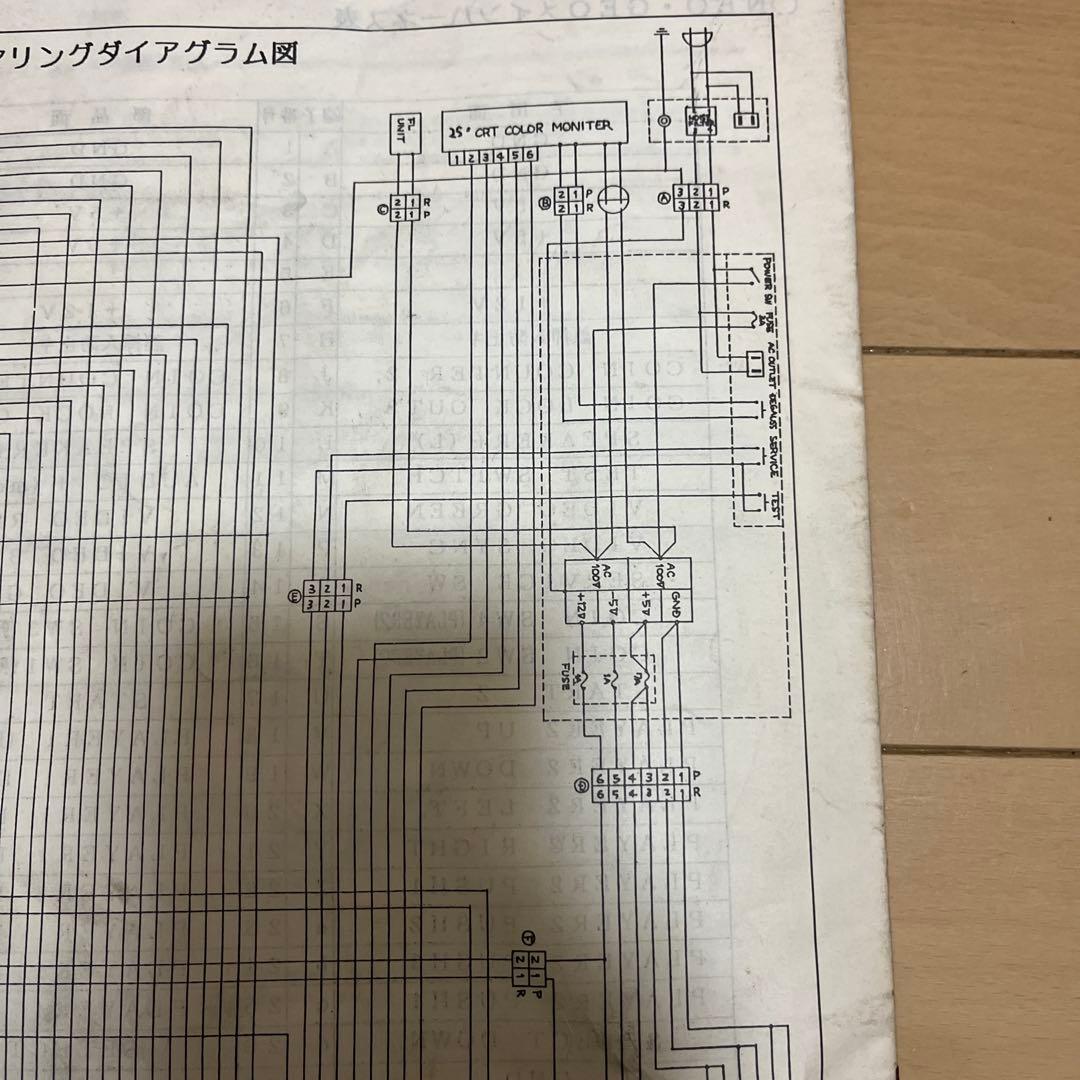 貴重品！SNK MVS-U2 取扱説明書。