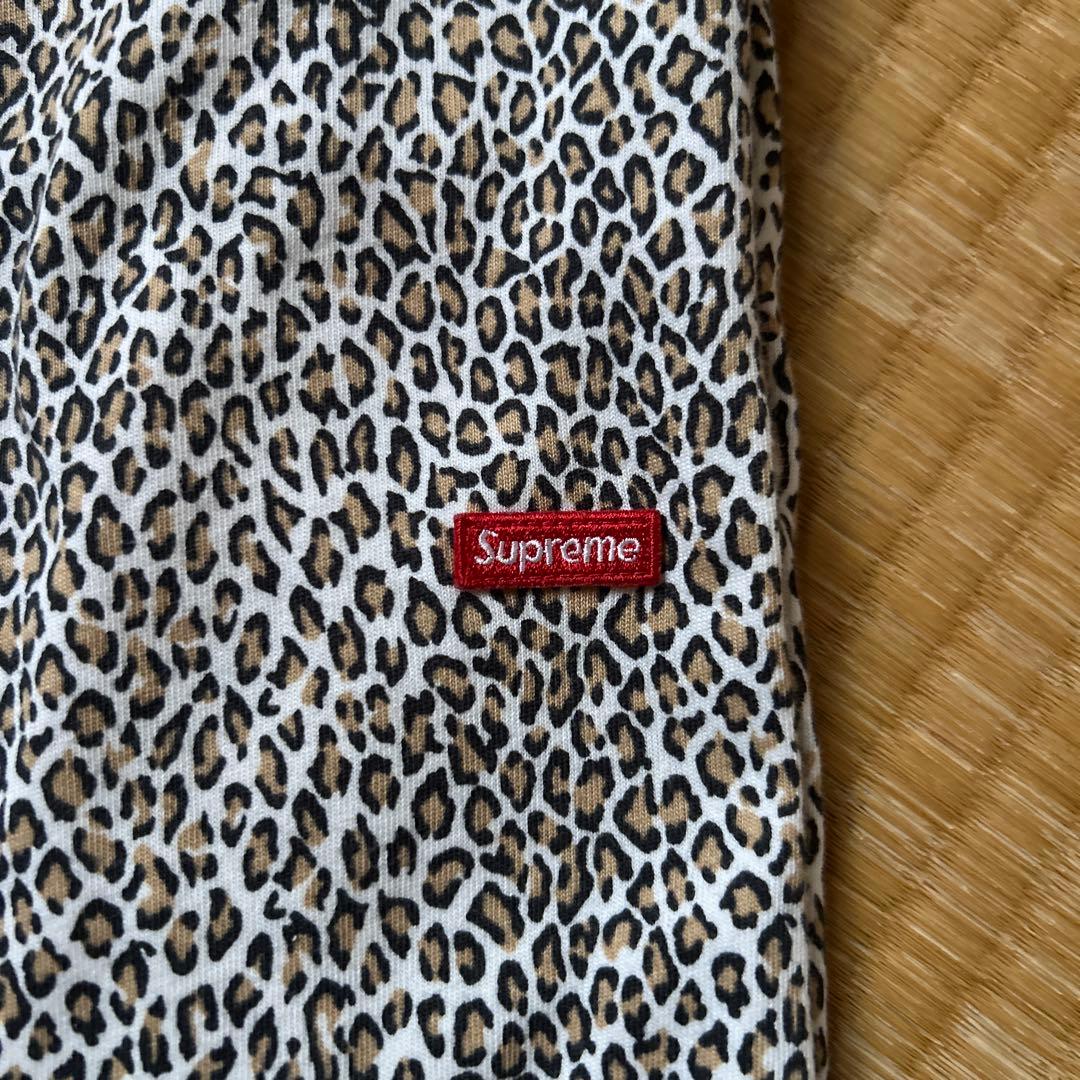 トップス Supreme Small Box Tee Leopard 25FW S