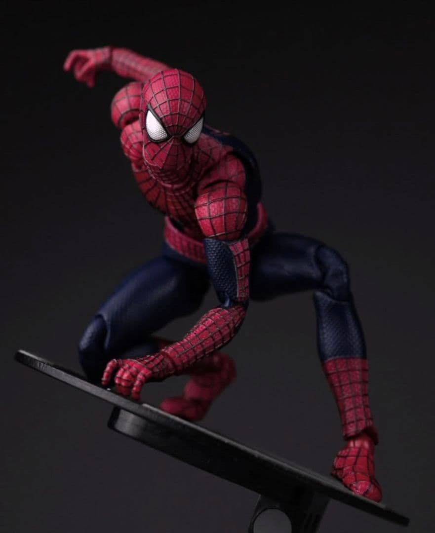 MAFEX アメイジングスパイダーマン ヘッドカスタム ヘキサゴンレンズホワイト
