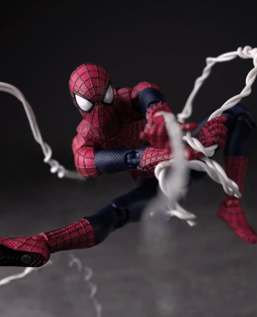 MAFEX アメイジングスパイダーマン ヘッドカスタム ヘキサゴンレンズホワイト