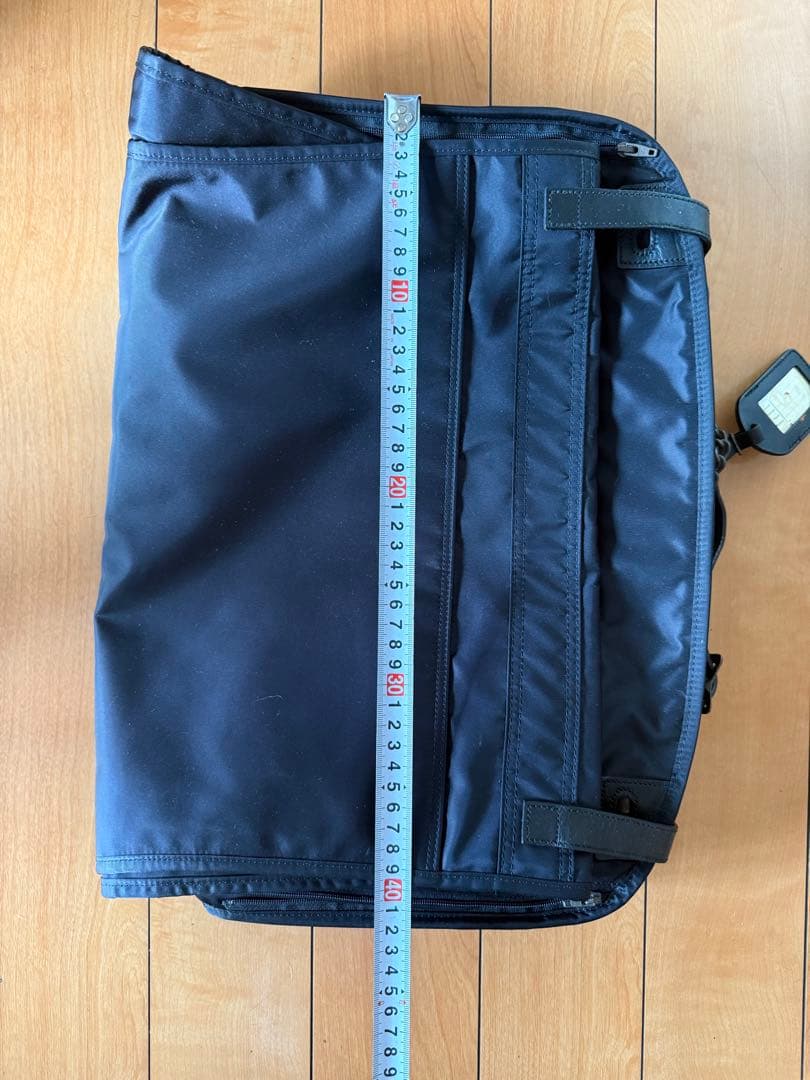 Porter 黒いガーメントバッグ フック付き
