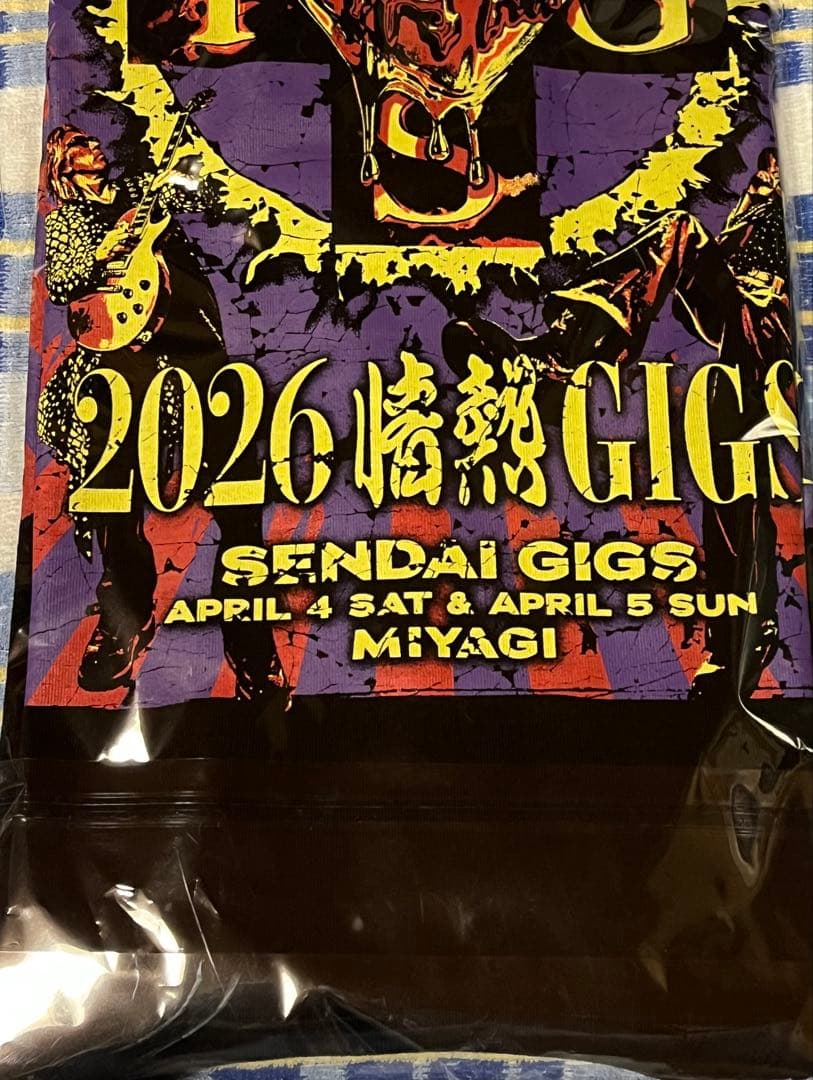 B’z SHOWCASE 2026／情熱GIGS Tシャツ L 新品未使用