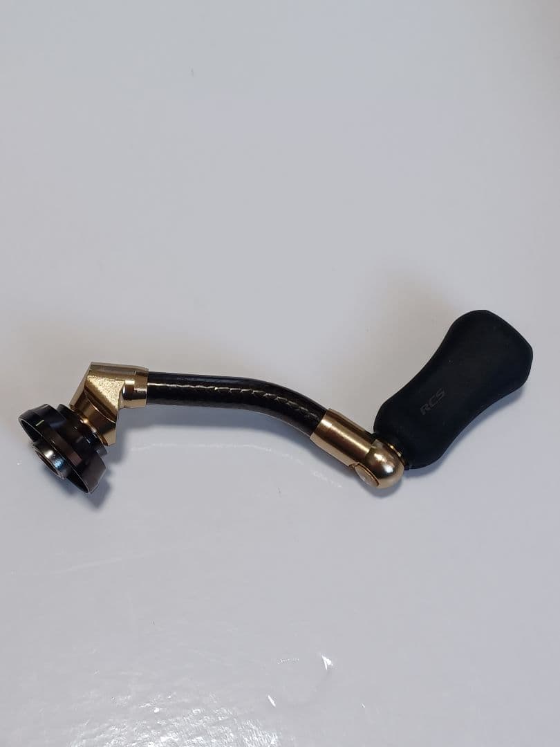 【美品】40mmカーボンライトハンドル　ゴールド　1回使用