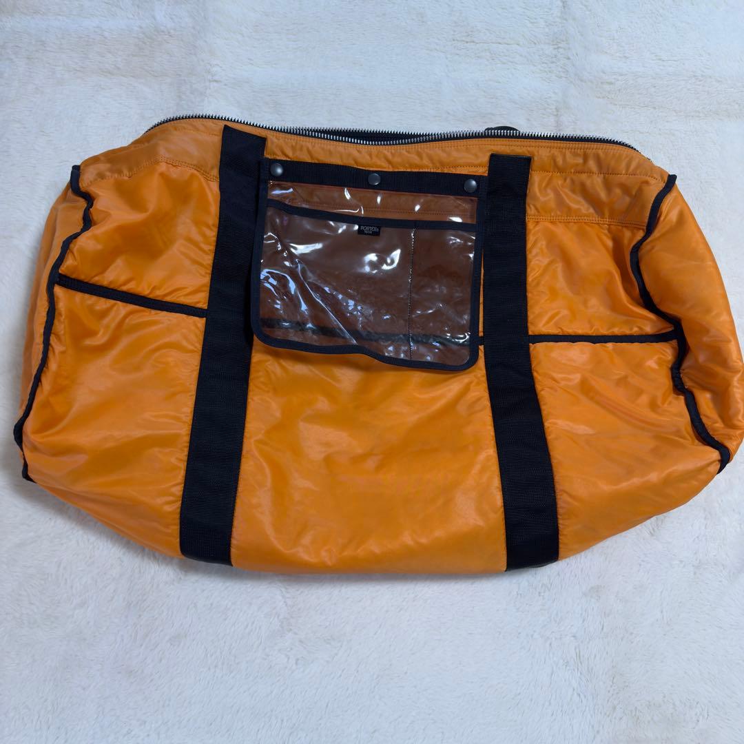 美品ポータータンカー　2way ボストンバッグLブラック
