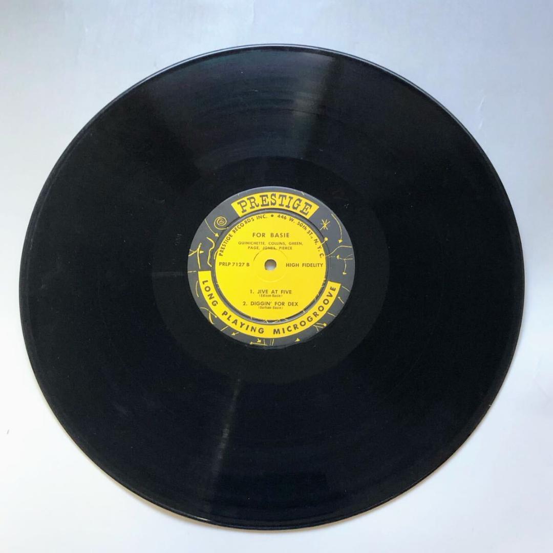 #3962【希少名盤】ポールクインテット FOR BASIE Jazz レコード