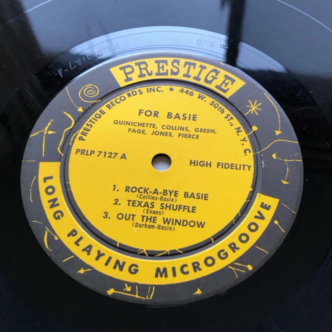 #3962【希少名盤】ポールクインテット FOR BASIE Jazz レコード