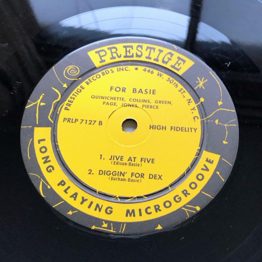 #3962【希少名盤】ポールクインテット FOR BASIE Jazz レコード