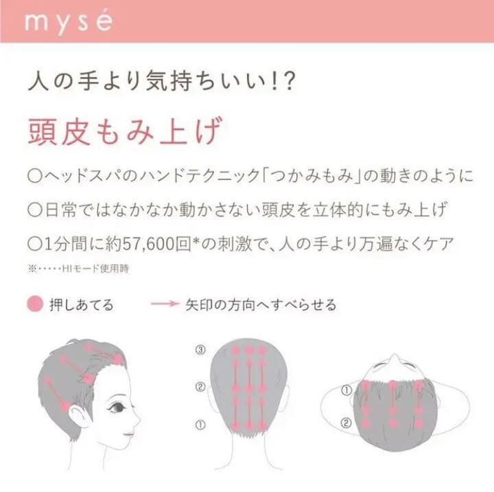 ヤーマン ミーゼ ヘッドスパリフト MS-30