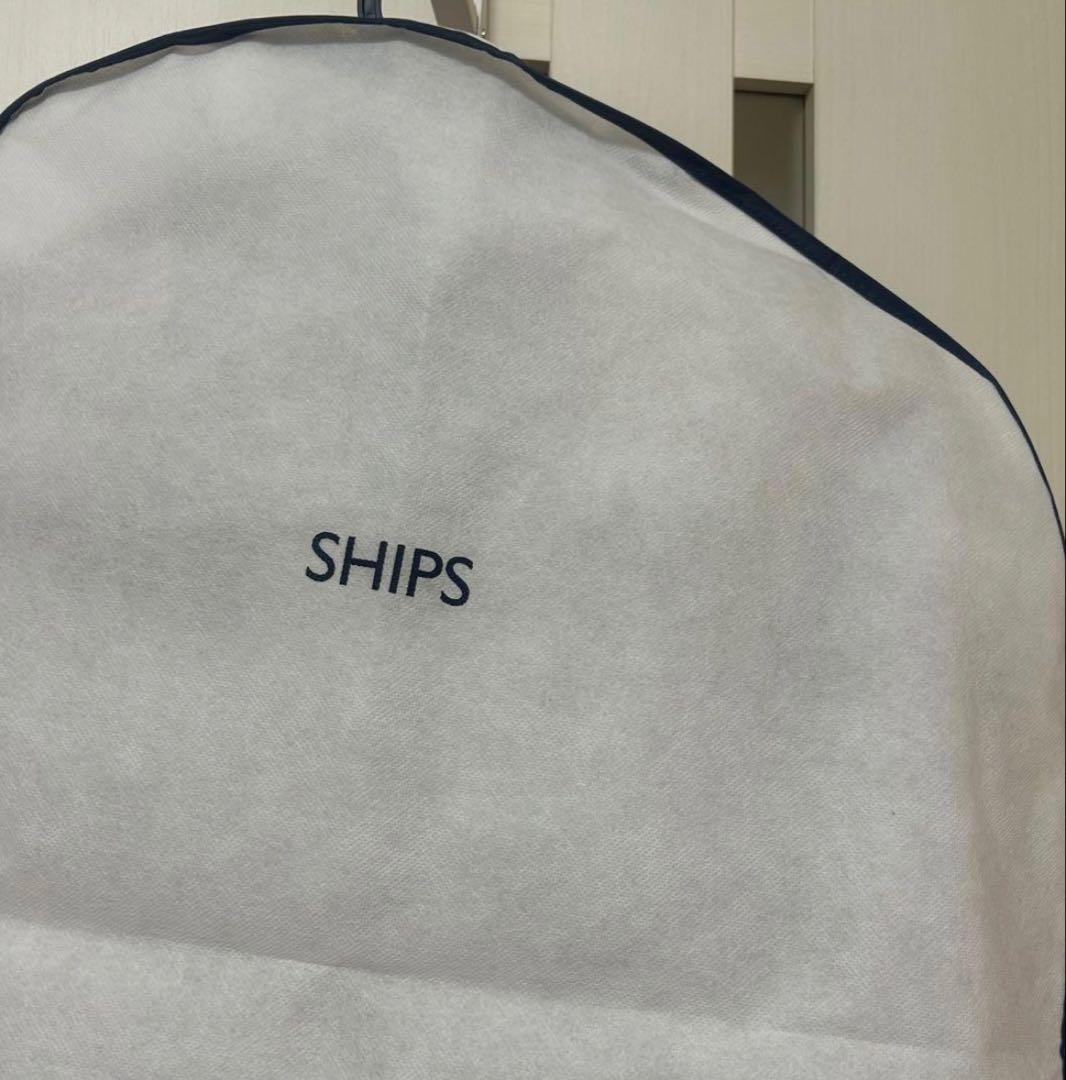 【美品】SHIPS ボイル ギャバ トレンチコート
