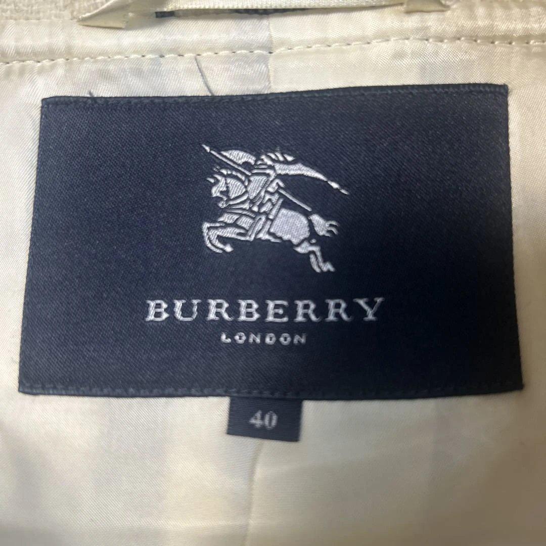 BURBERRY チェック柄 ダッフルコート 40