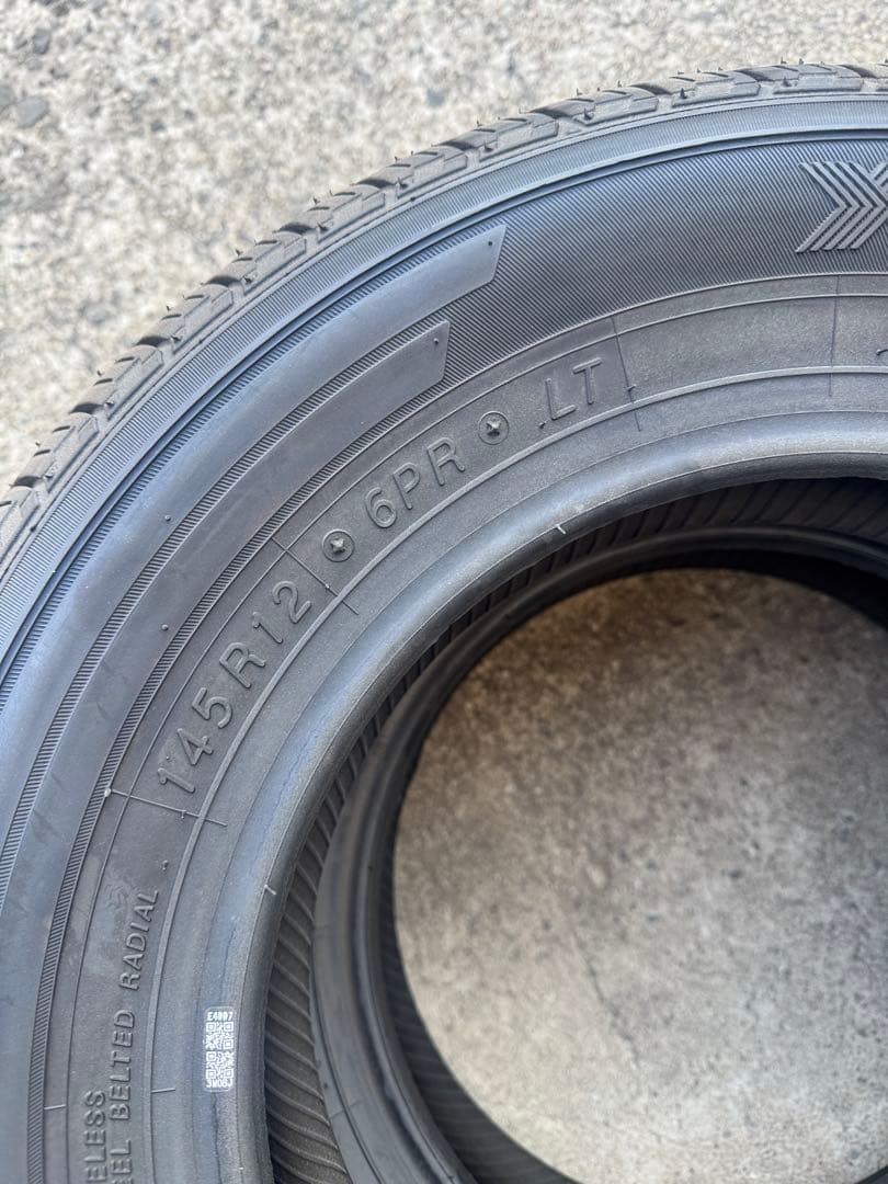 YOKOHAMA JOB RY52 145R12 6PR LT 2本セット