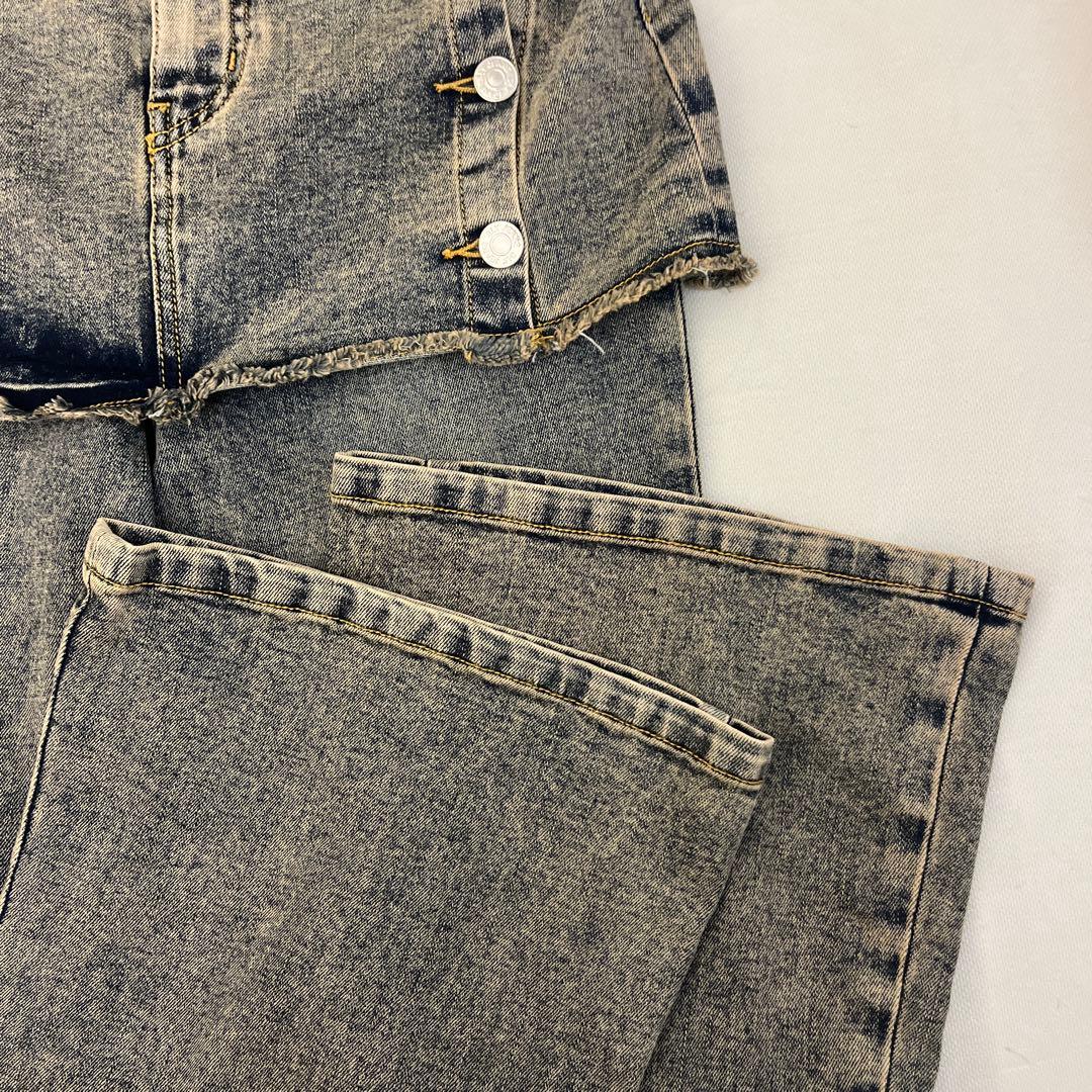 パンツ SLY OVERDYE JW LAYERED FLARE PT-BE