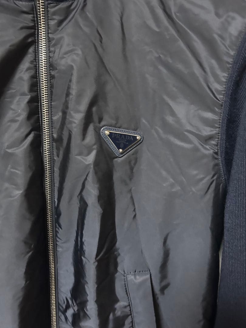 PRADA nylon ナイロンニットジャケット