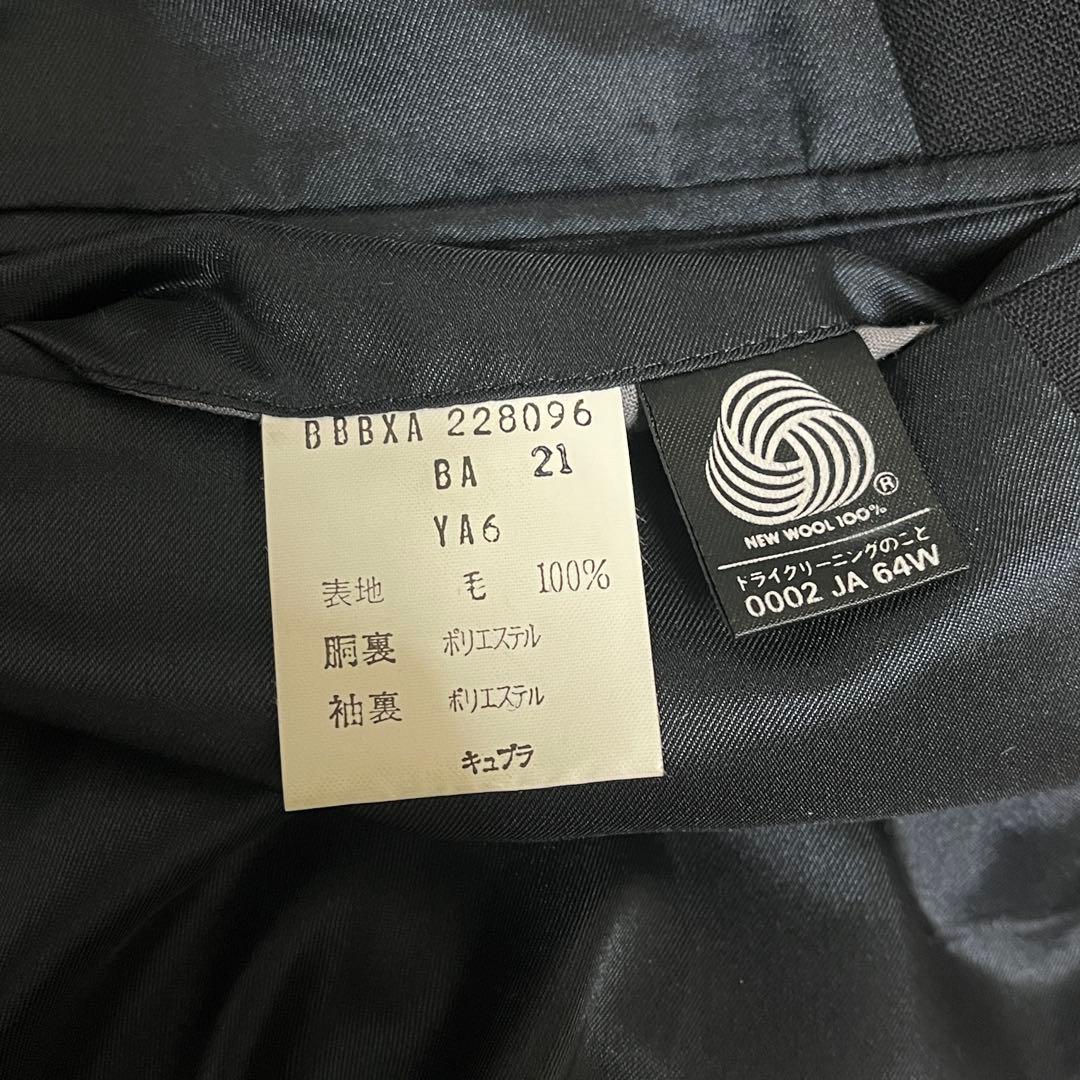ブルックスブラザーズ　紺ブレ　金ボタン　ダブル　刻印　日本製　YA6 濃紺