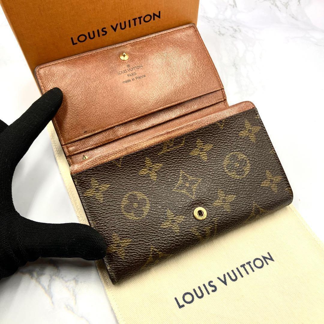 ◆美品◆LOUIS VUITTON モノグラム ポルトモネ ビエ トレゾール
