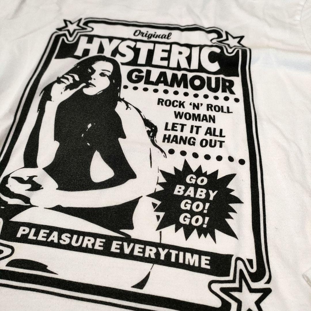 HYSTERIC GLAMOUR Tシャツ ヒスガールМ　両面プリント