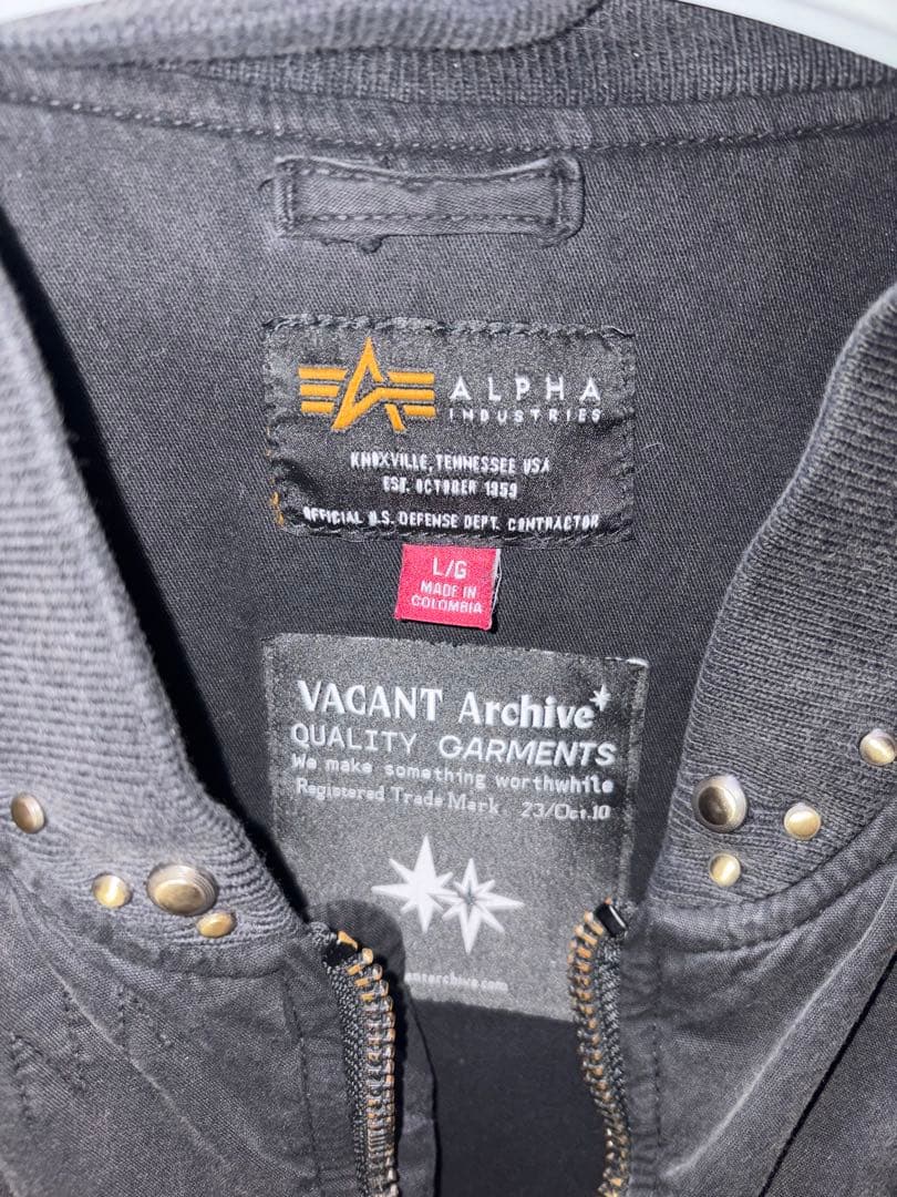 ジャケット・アウター VACANTARCHIVE FLOYD REPAIR JACKET