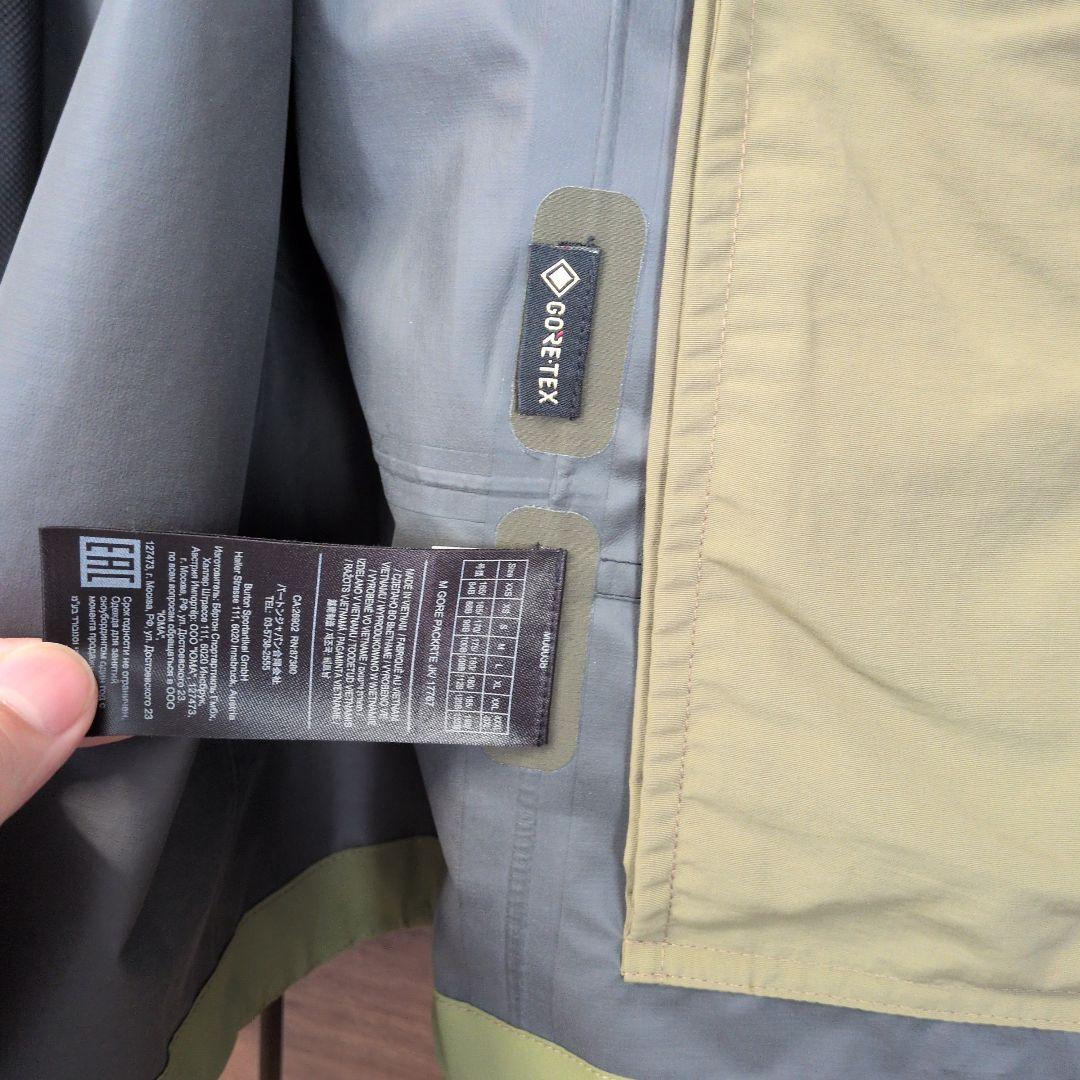 は*な様 BURTON GORE-TEX ジャケット オリーブグリーン L