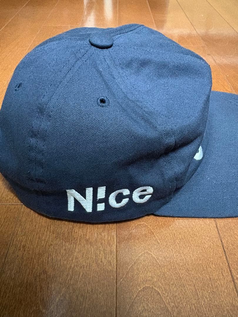 LIFEMANIA × N!ce GIRLZ cap (NAVY)