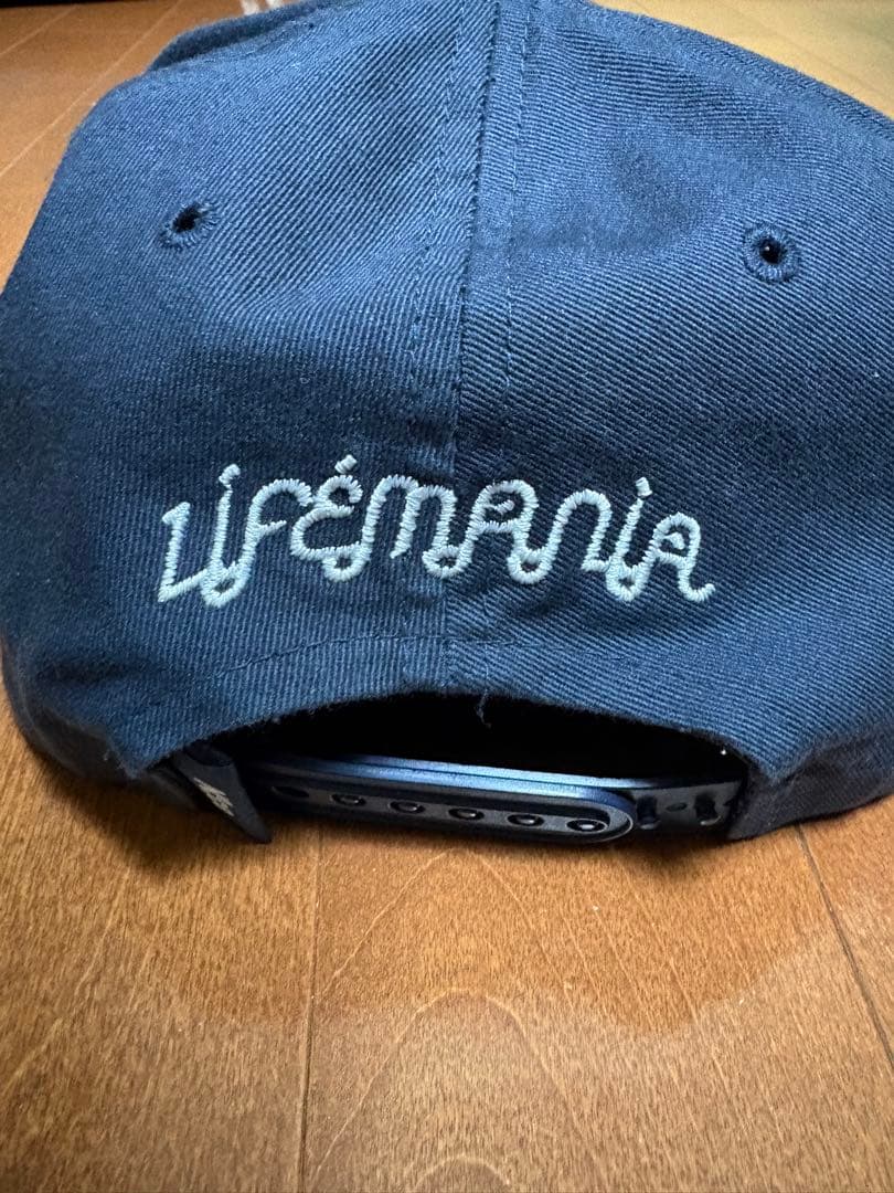 LIFEMANIA × N!ce GIRLZ cap (NAVY)