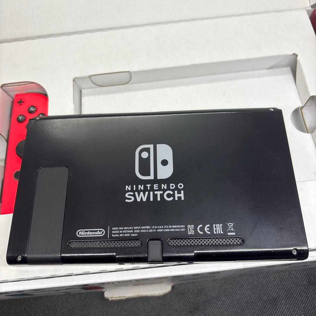 Nintendo Switch 本体 青/赤 Joy-Con付き　バッテリー強化