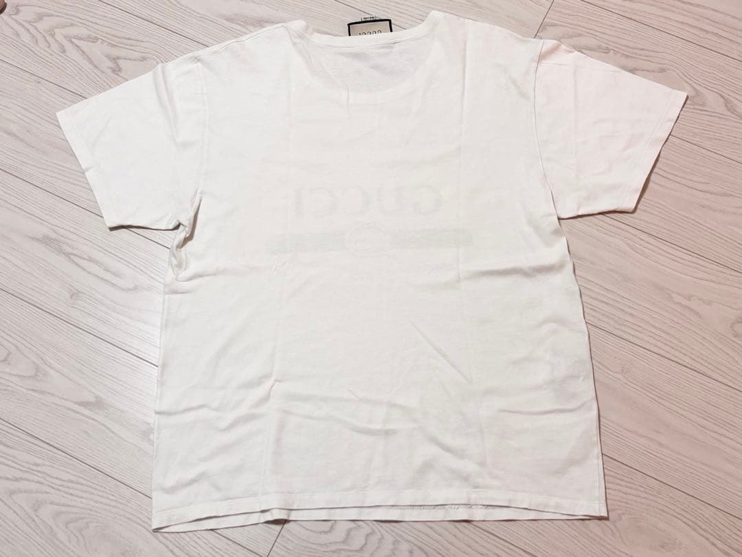 GUCCI 虎タイガー　プリント 白Tシャツ