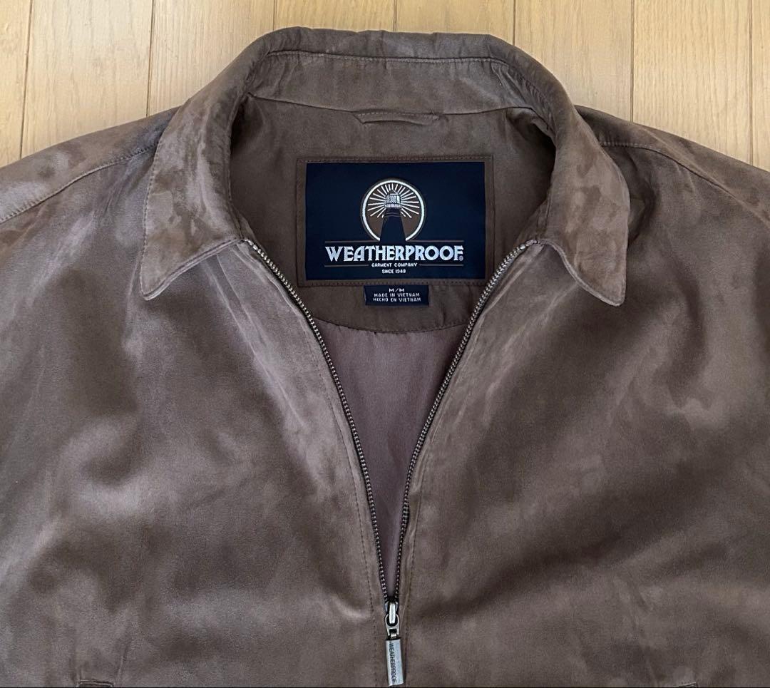 weatherproof スウェード ブルゾン 90s