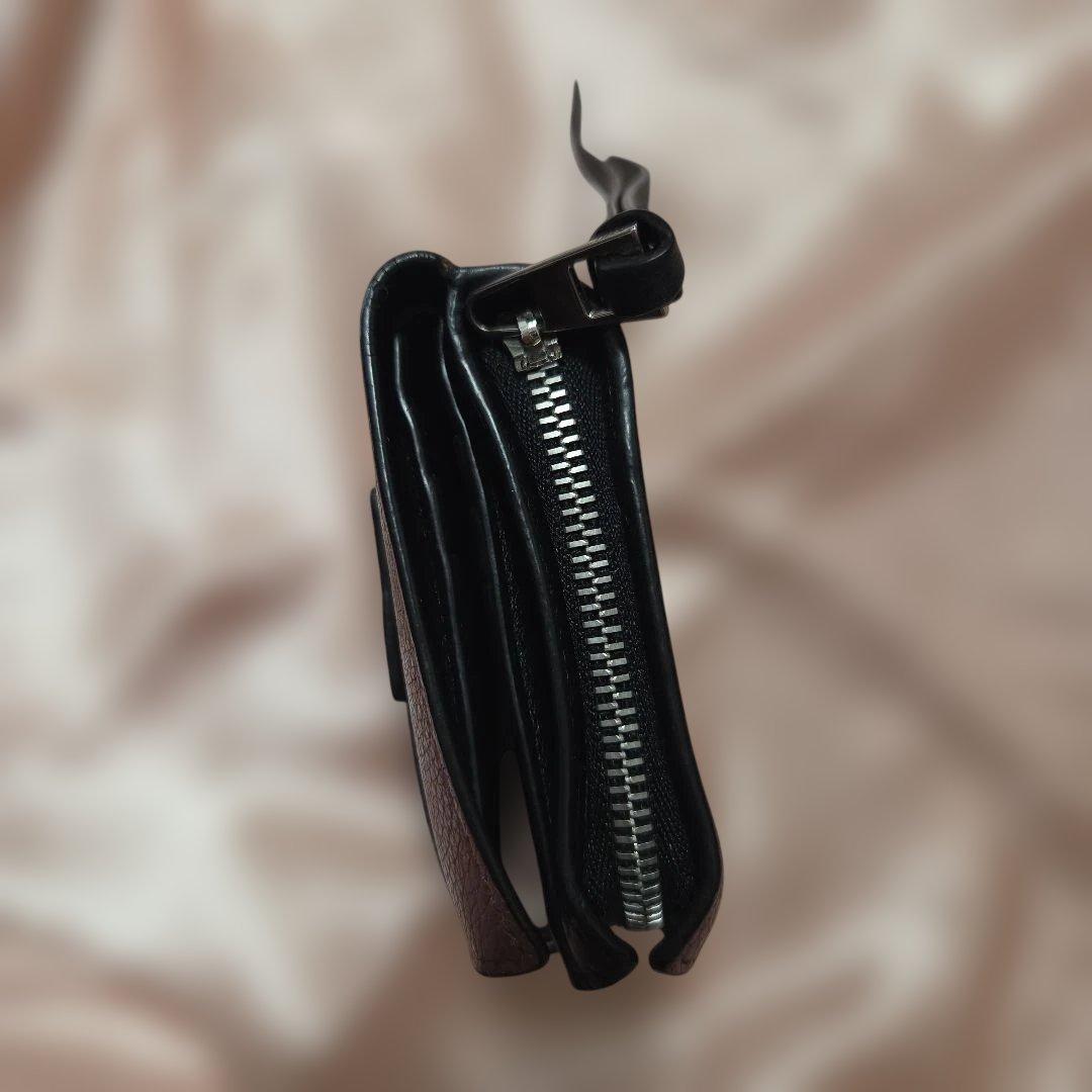 LOEWE ワインレッド 二つ折り財布