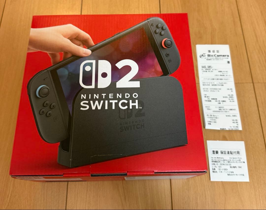 Nintendo Switch2 本体 ニンテンドースイッチ2 新品未開封