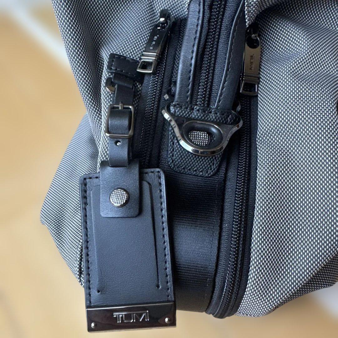 トゥミ TUMI アルファX ダブルエクスパンションサチェル 美品
