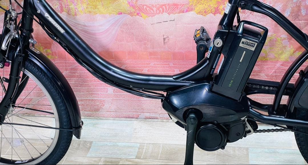 ZK3444 電動自転車 ブリヂストン 子供乗せ 20インチ 送料無料