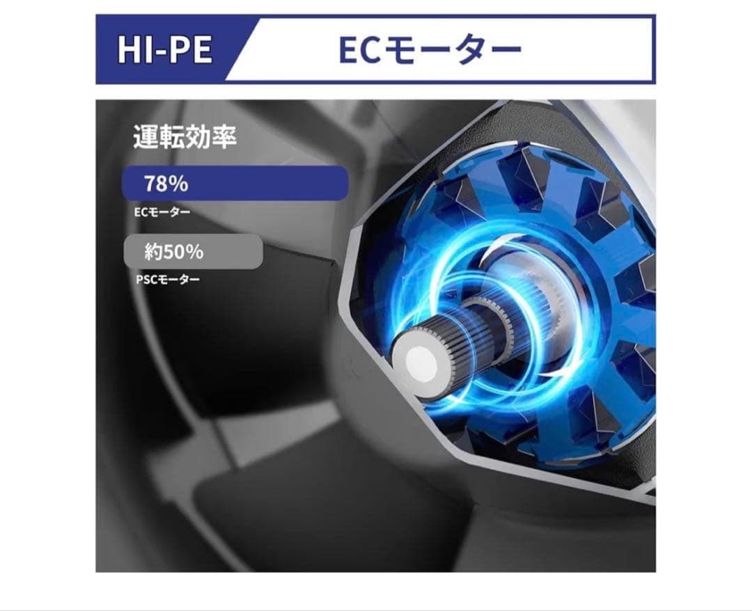 HON&GUAN ダクトファン 100MM 強力 無段階調速可能