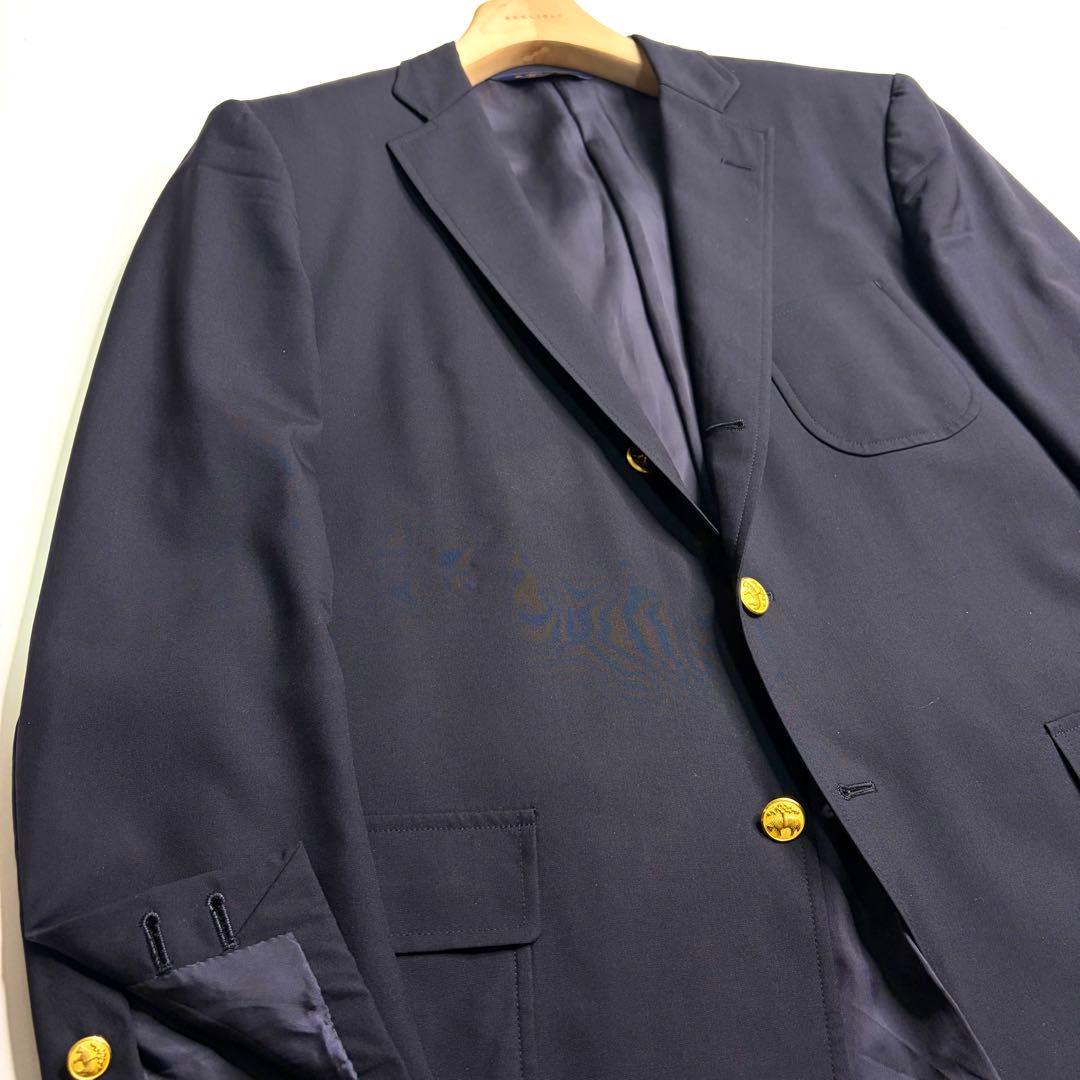 Brooks Brothers MADISON カノニコ 金ボタン 紺ブレ 42