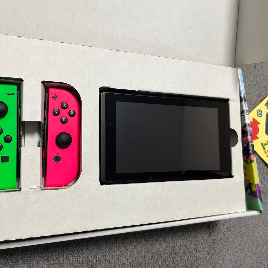 Nintendo Switch Splatoon 2モデル　ソフトなし