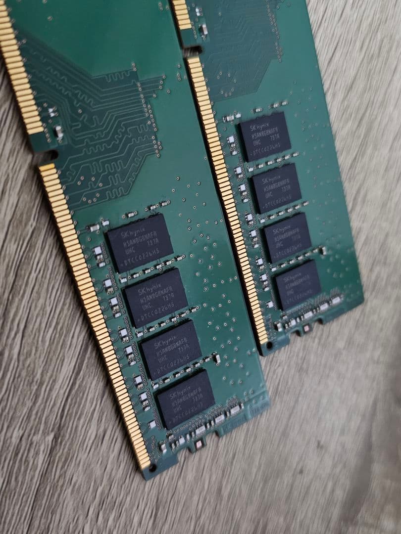 skhynix DDR4 2400 8GB ×2 計 16GB